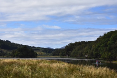 Canoeing on Loch Dochart, Portnellan